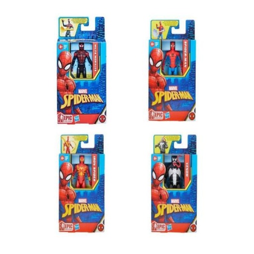 [HBF6900] Figura Spiderman Mystery Web Gear Blister 4a+