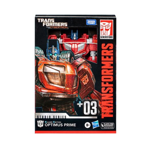 [HBF7242] Figura Transformers War for Cibertron Gamer Edition 8a+ Optimus Prime