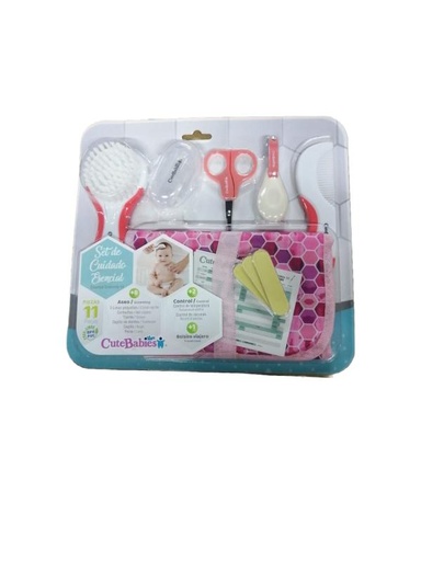 [AC21250007] Set de Cuidado Esencial Rosado 11Pzs (500078)