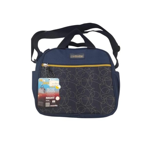 [AC21800749] Pañalera Mini con Cambiador Azul (007496)