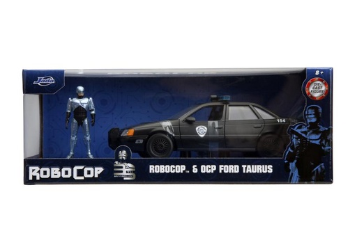 [JA33743] Carro Ford Taurus 1986 con Figura Robocop Escala: 1:24 8a+