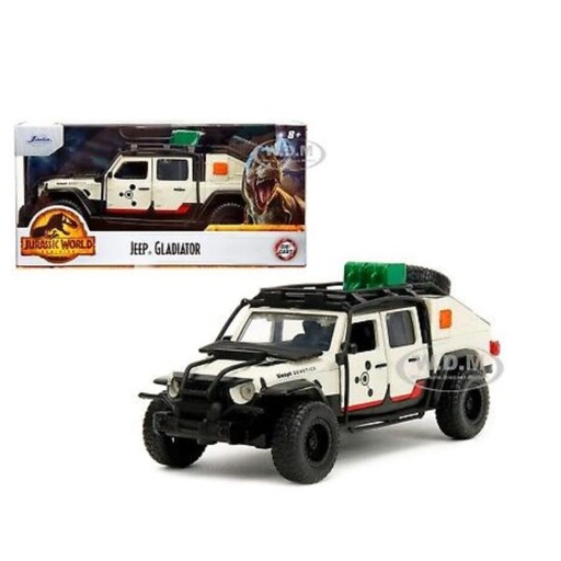 [JA34465] Carro Jeep Gladiator Jurassic World Dominion Esc:132 Displ/6  8+