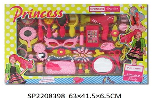 [WWHC334B] Set de Accesorios de Belleza para Niña 33Pzs 3a+ (448123)