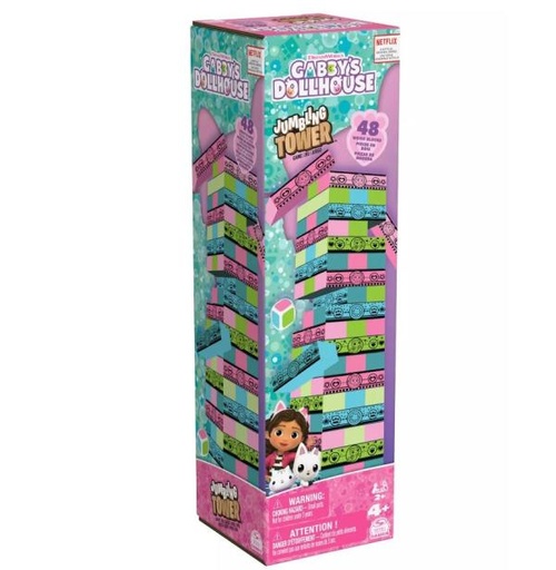 [BT6066778] Boing Toys Games - Juego de Mesas de Torre de la Casa de Juguetes de Gabby s 48pzs 4a+
