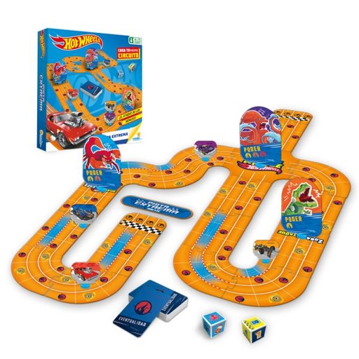 [RN12435] Hot Wheels Juego de Mesa Pista Extrema 6a+