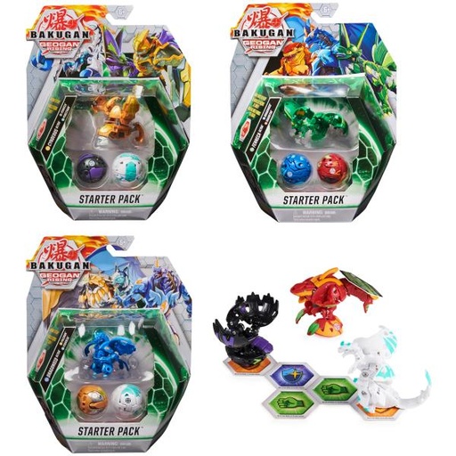 [BT6066989] Set de Inicio Bakugan set de 3 6a+ 8 ( Surtido de 3 Se venden por separado )