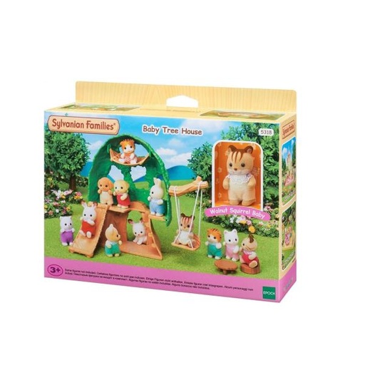 [EH05318] Familias Sylvanianas Casa del Arbol del Bebé 3a+ "Ternurines"