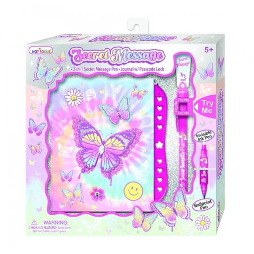 [HF203TB] Diario Mensaje Secreto Mariposa 5a+