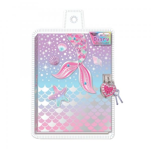 [HF251MV] Diario de Sirena con Candado 5a+