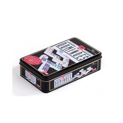[NN12199] Juego de Dominó Doble 9 Caja Metálica