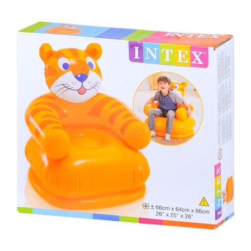 [INT68556] Sillon Inflable de Animalitos Surtido de 2 / 38 años (Oso y Tigre) ( Se venden por separado )