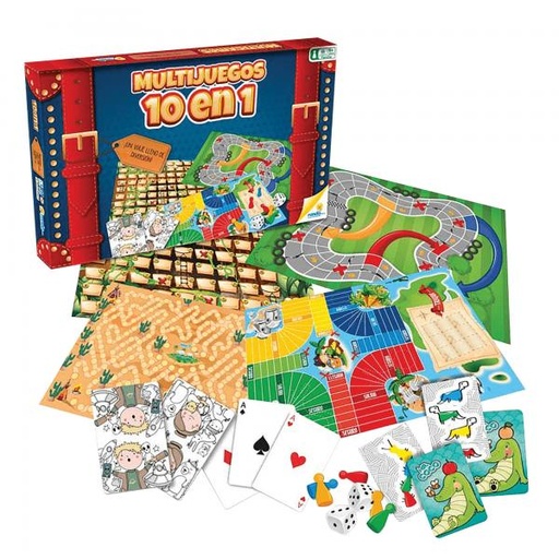 [RN12211] Multijuegos 10 en 1 6a+