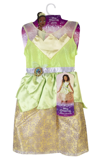[JP211892] Vestido Disney Princesas Tiana Talla 4-6x  3a+ (21189)