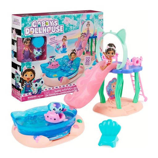 [BT6065498] Figuras de la Casa de Muñecas de Gabby Sensacional Piscina 3a+