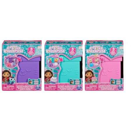 [BT6065945] Mini Conjunto de Figuras Gabby`s Dollhouse 5Pzs 3a+ 8 ( Surtido de 3 Se venden por separado )