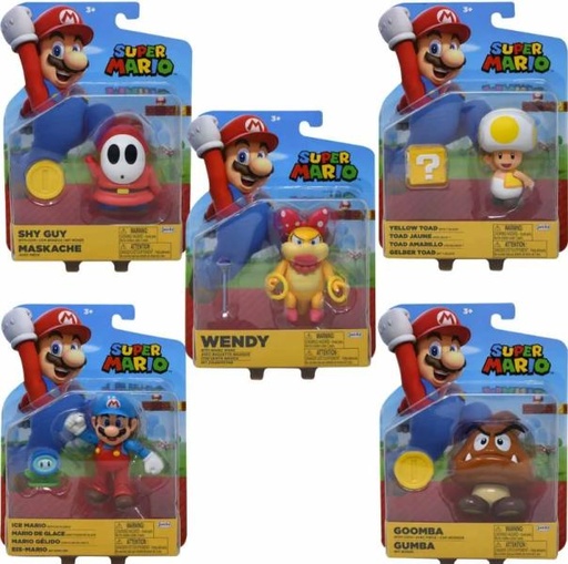 [JP413754] Figuras Nintendo Super Mario Bross  3a+ / Surtido 5 -  Se venden por separado