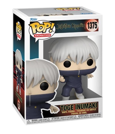 [FK72047] Figura Funko Pop! Jujutsu Kaisen (1375) Toge Inumaki 3a+