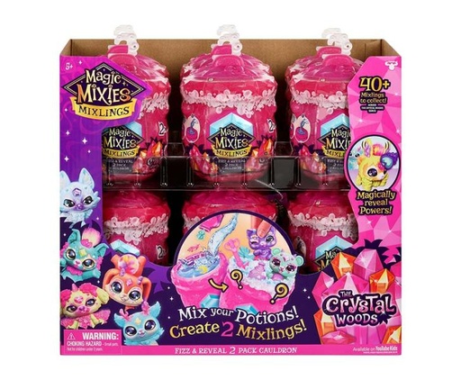 [BT14808] Caldero de Mascotas Mágicas de Crystal Woods Setde 2 5a+