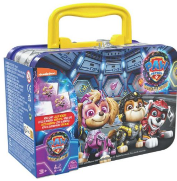 [BT6067928] Boing Toys Games - Juego de Mesa de Memoria caja Metalica de Paw Patrol la Pelicula 3a+