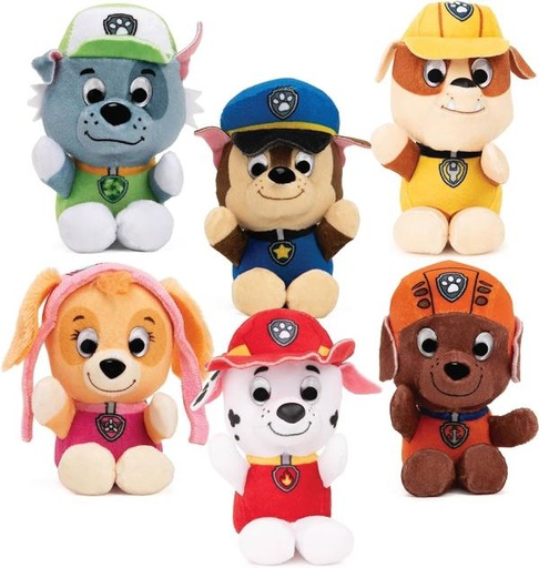 [BT6061062] Peluche de Paw Patrol Pequeño 1a+ ( Surtido de 6 Se venden por Separado )
