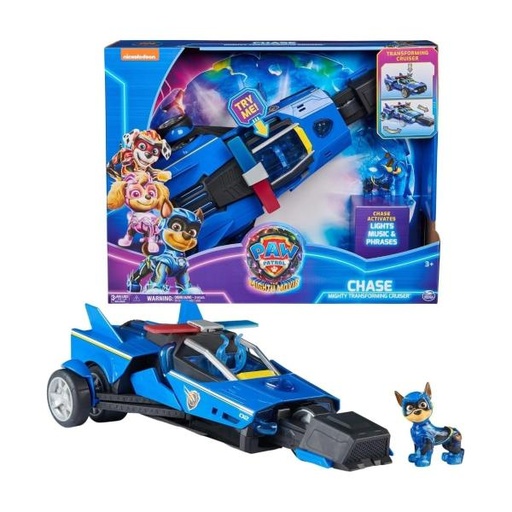 [BT6067497] Automovil Paw Patrol Transformable The Mighty Movie Chase 3a+