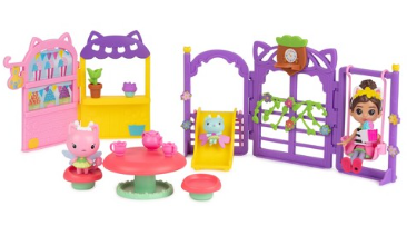 [BT6065911] Conjunto de Juego de Fiesta en el Jardín Kitty Fairy la Casa de Muñecas de Gabby 3a+
