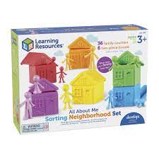 [LER3369] Juego de Aprendizaje Set de Figuras del Vecindario 3a+