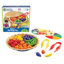 [LER6216] Juego de Aprendizaje Set de Clasificacion de Frutas y Verduras 18m+