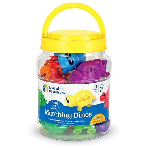 [LER6708] Juego de Aprendizaje Emparejar Dinosaurios 18m+