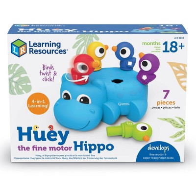 [LER9108] Juego de Aprendizaje Hipopótamo para Practicar la Motricidad Fina 18a+