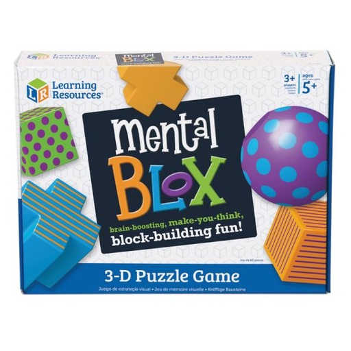 [LER9280] Juego de Aprendizaje Blox Mental Rompecabezas en 3D 3a+