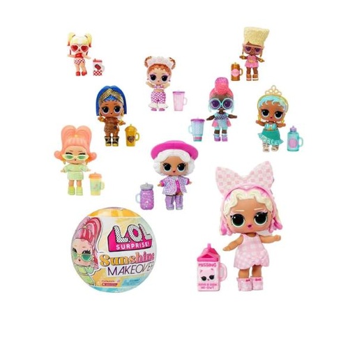 [MG589396] Muñeca L.O.L Sorpresa Cambia de Color con el Sol  8a+