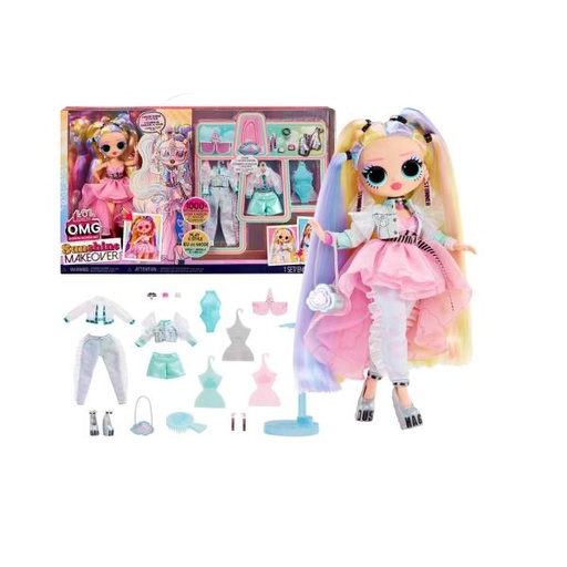 [MG589464] Muñeca L.O.L Sorpresa O.M.G Cambia de Color al Sol 8a+ Stellar Gurl