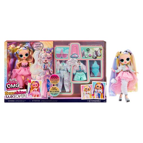 [MG589464] Muñeca L.O.L Sorpresa O.M.G Cambia de Color al Sol 8a+ Stellar Gurl