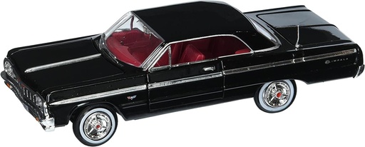 [MX73259] Carro 1:24 Chevrolet Impala 1964 / 3a+ / ( Surtido de 3 NegroRojo y Gris Se venden por separado )