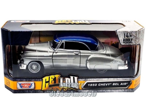 [MX79026] Carro 1:24 Chevy Bel Air 1950 14a+