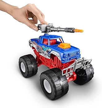 [ZU6793] Carro Monster Trucks Wars con Luz y Sonido Set de 2 4a+