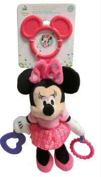 [PI11623] Peluche Sonajero Disney Minnie Mouse Rosado 0m+