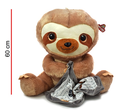 [PT4488] Peluche de Oso Perezoso 60cm 2a+ (044884)