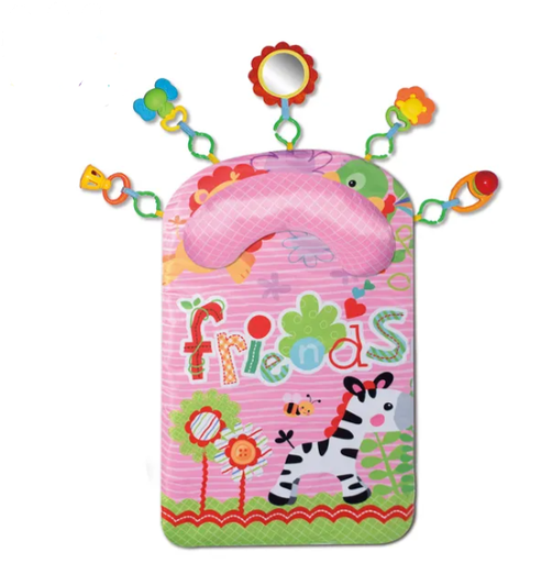 [WWH602] Gimnasio de Actividades de Cebra  Rosado 0m+ (450256)