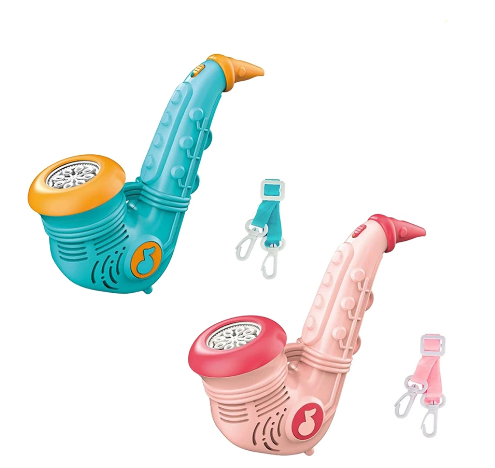 [WWP81608] Lanzador De Burbujas De Saxofón Con Luz Y Sonido Surt/2 3A+ (450515)