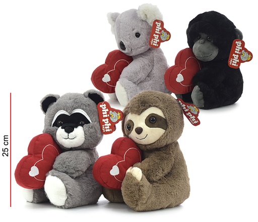 [PT8170] Peluches Animales de la Selva 24m+ ( Surtido de 4 Se venden por Separado )