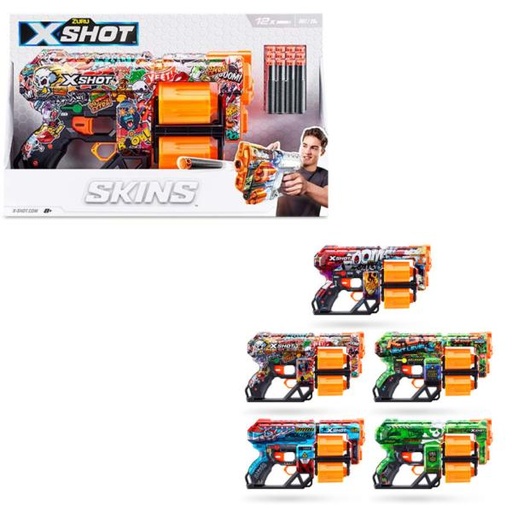 [ZU36517] Lanzador X-Shot Dread Apocalypse 8a+ ( Surtido de 5 - Se venden por Separado )