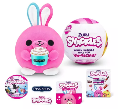 [ZU77510] Mini Brands Peluches de Marcas de Bocadillos 3a+