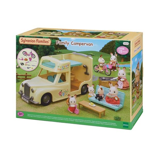 [EH05454] Familias Sylvanian Autocaravana Familiar 3a+