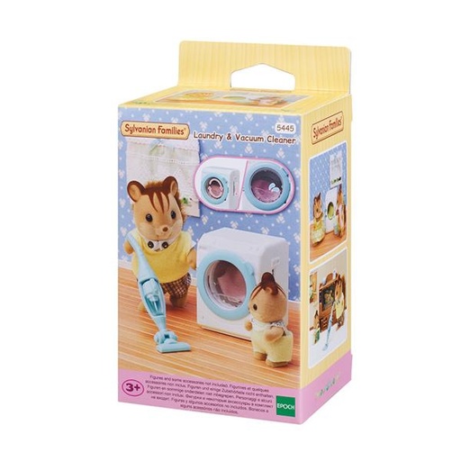 [EH05445] Familias Sylvanianas Lavanderia y Aspiradora 3a+ "Ternurines"