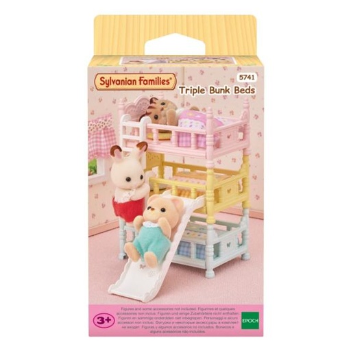 [EH05741] Familias Sylvanianas Literas Triples 3a+ "Ternurines"