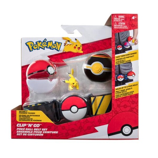 [JZPKW2718] Set de Cinturón de Entrenador Pokémon 4a+