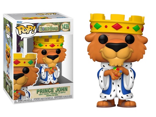 [FK75913] Figura Funko Pop! Disney Robin Hood (1439) Prince John 3a+
