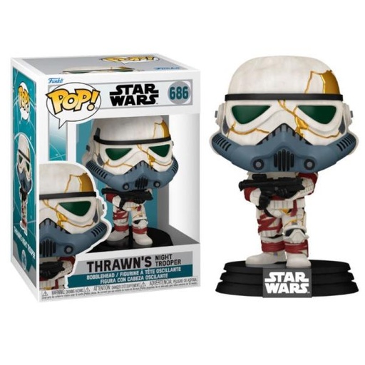 [FK76542] Figura Funko Pop! Star Wars (686)Tharawn`S Night Trooper 3a+